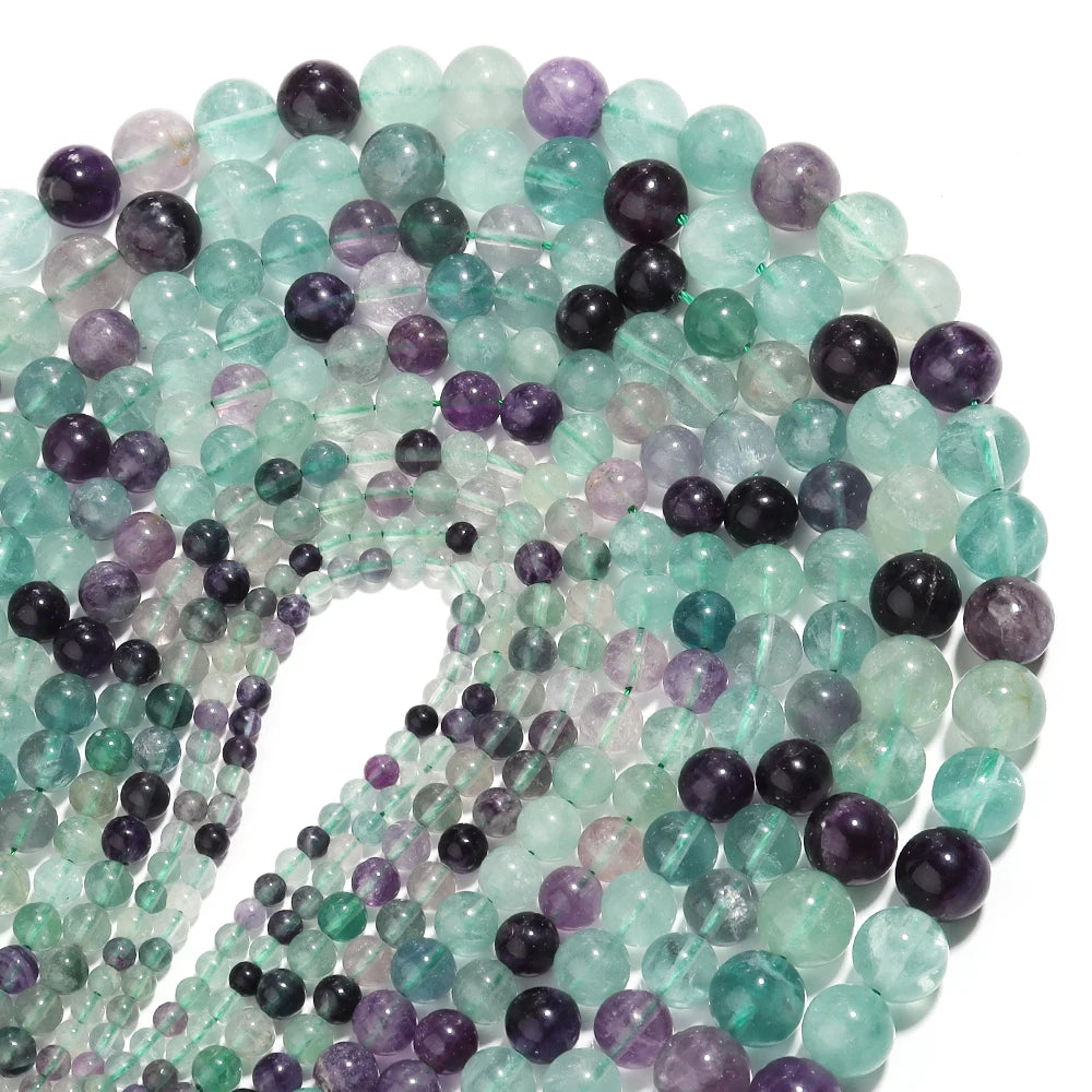 Natural Stone Jade Loose Spacer Beads for DIY Jewelry