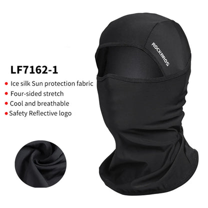 ROCKBROS Summer UV Protection Ice Silk Cycling Balaclava Mask