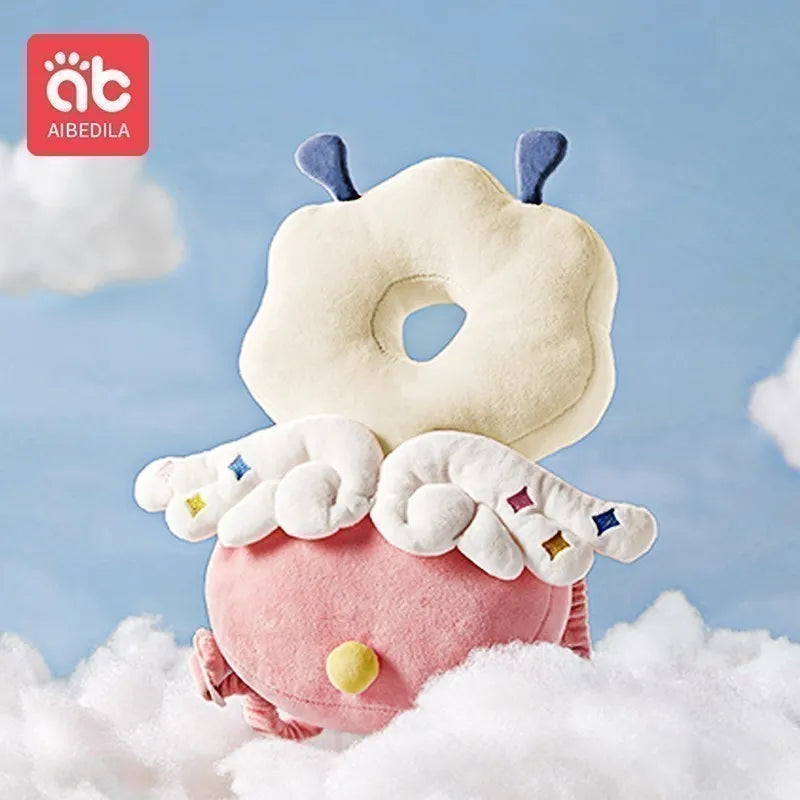 AIBEDILA Baby Head Protector Cartoon Backpack