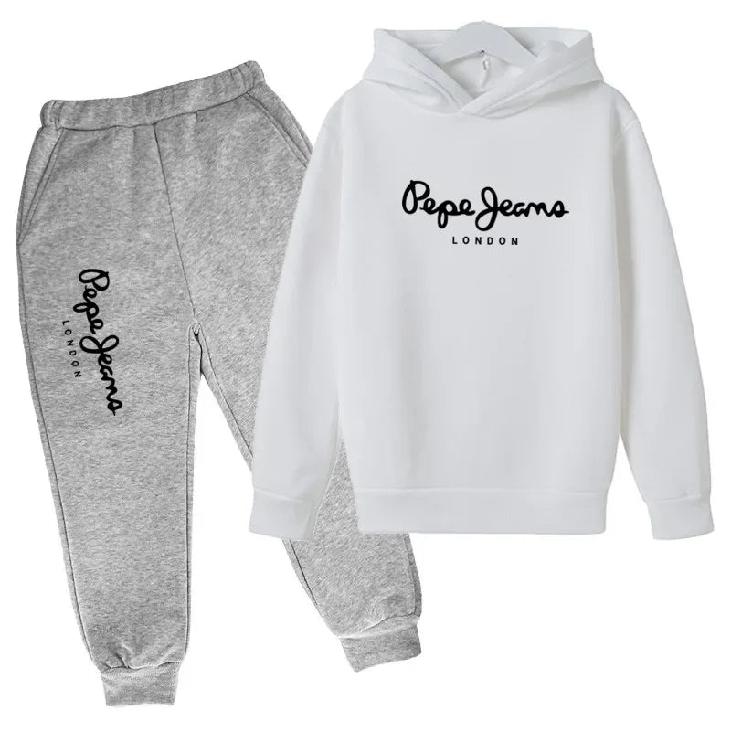 Kids' Tracksuit Hoodie & Pants Set