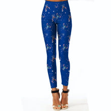 Colorful Print Ankle High Leggings