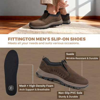 Fittington Men's StriderX Outdoor Slip-On Loafers
