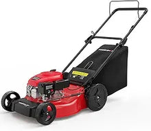 PowerSmart 21-inch Gas Powered Push Lawn Mower with 144cc 4-Stroke Engine with Easy Adjustable Cutting Height