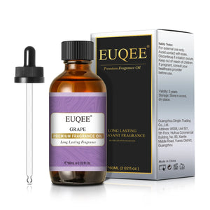 EUQEE 60ml Sweet Fruity Fragrance Oils with Glass Dropper