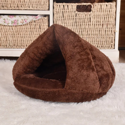 Triangle Shaped Warm Pet Bed