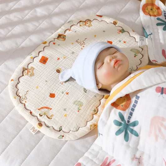 Newborn Cotton Pillow Pads Double-Sided