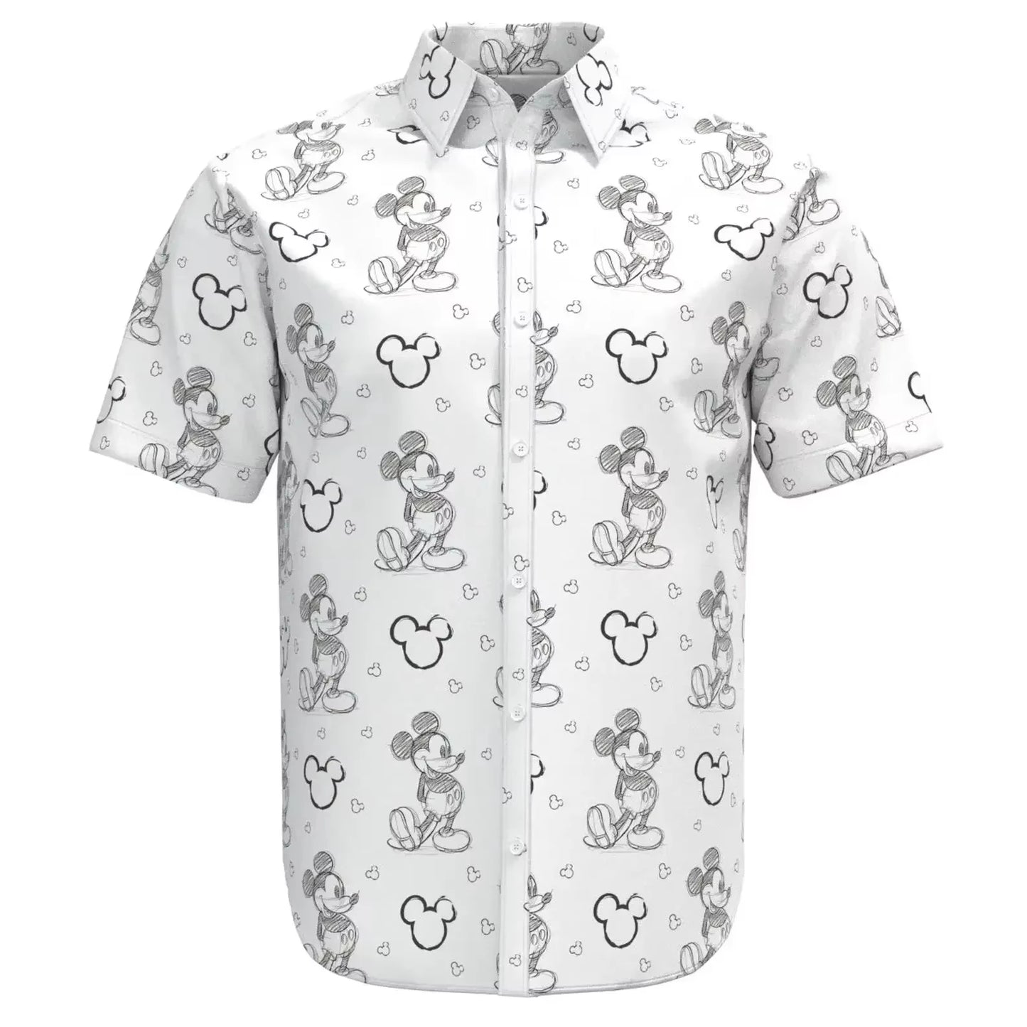 Comic Book Mouse & Friends Hawaiian Shirt