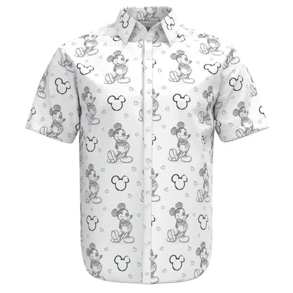 Comic Book Mouse & Friends Hawaiian Shirt