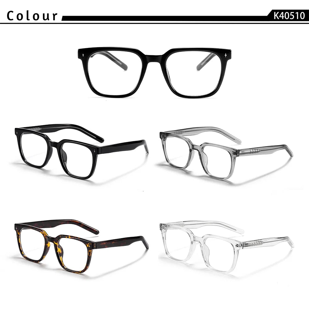 TR90 Lightweight Round Frame Optical Glasses