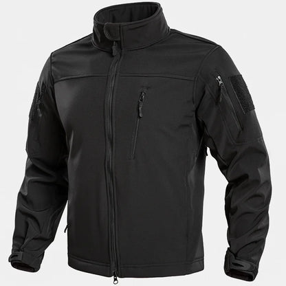Men's Tactical Softshell Fleece-Lined Hiking Jacket