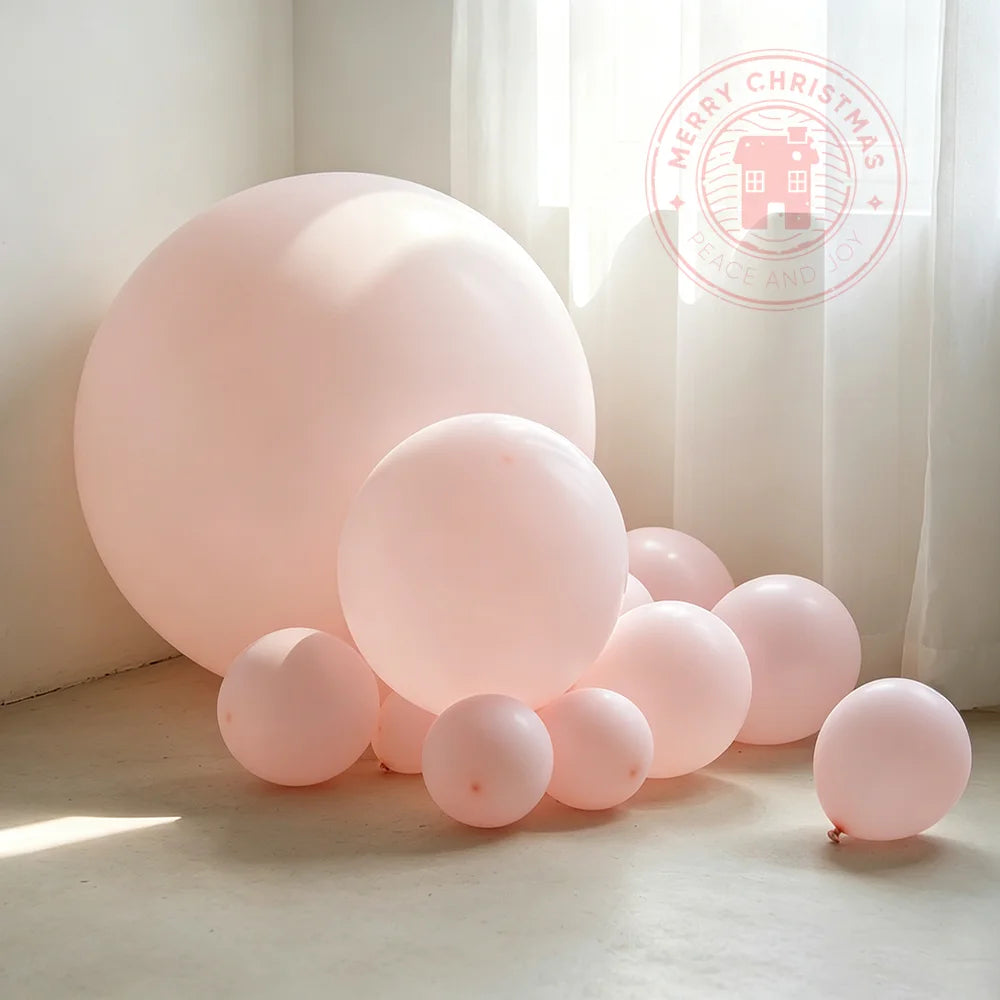 Pink Latex Balloons - Assorted Sizes (5" to 36") Party & Wedding Decor