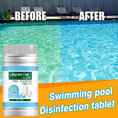 100x Purify Water Disinfection Chlorine Pills Effervescent Tablets