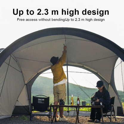 Dome Shelter 150D Oxford Fabric Sun Shelter Canopy