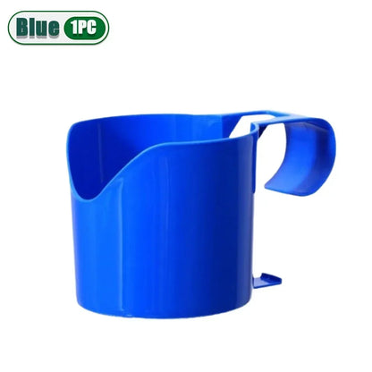 Heavy Duty Poolside Cup Holder & Hanging Organizer