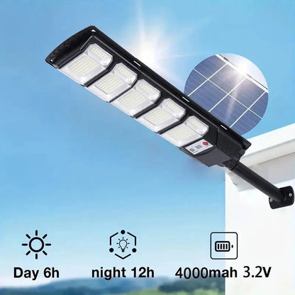 2-Pack 540-LED Solar Street Lights with Motion Sensor