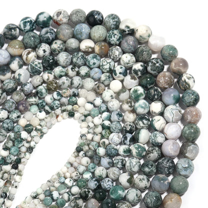 Natural Stone Jade Loose Spacer Beads for DIY Jewelry