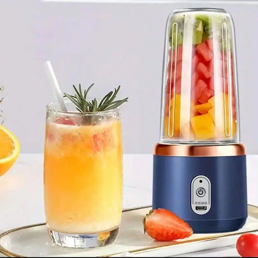 Portable Rechargeable Blender & Juicer Cup 380ml & Ice Crusher