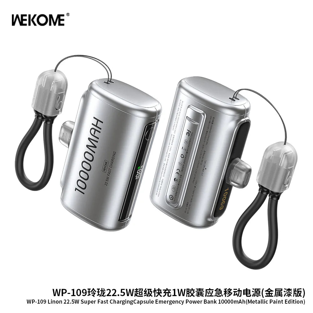 10000mAh Mini Fast-Charging Power Bank
