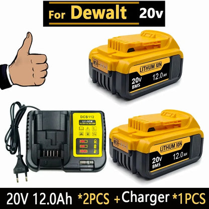 20V MAX Lithium-Ion Replacement Battery for DeWALT Power Tools
