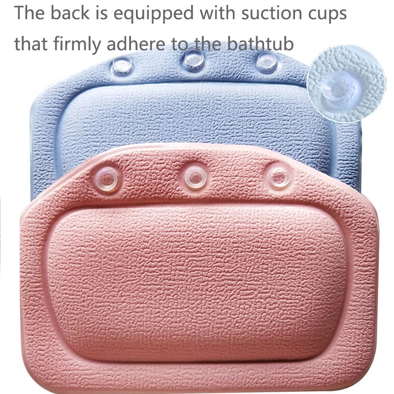 Bath Headrest With Suction Cup