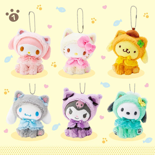 Hello Kitty Plush Doll  Keychain