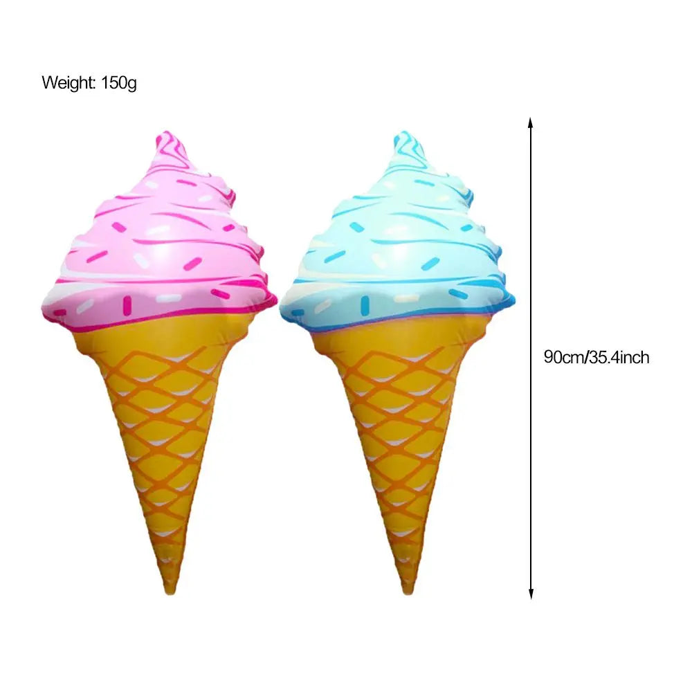 Swimming Pool Party Ice Cream Shaped Float