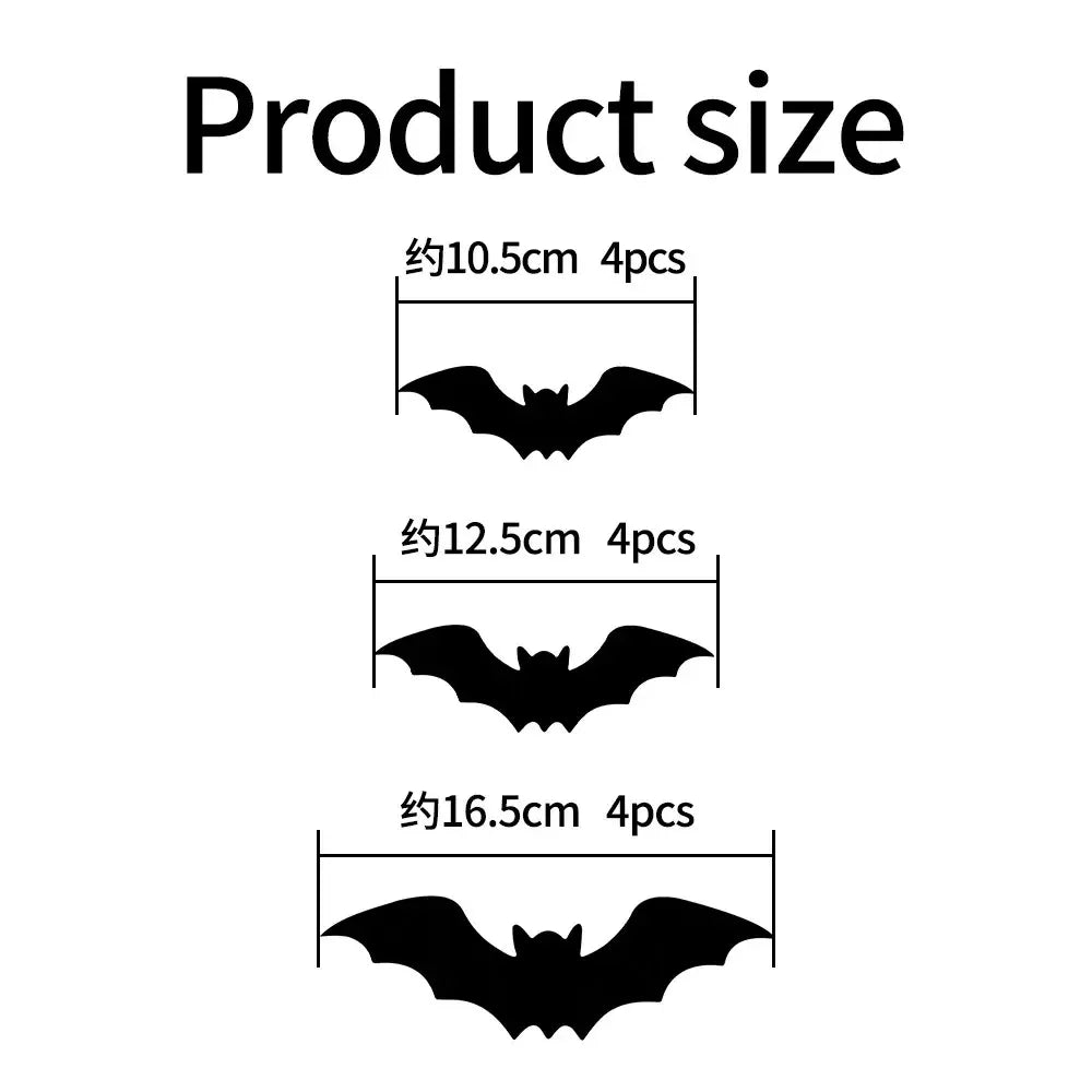 3D Stereoscopic Bat LED Wall Decal & Night Light