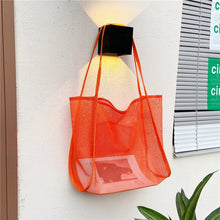 Mesh Beach Travel Shoulder Bag Large Capacity