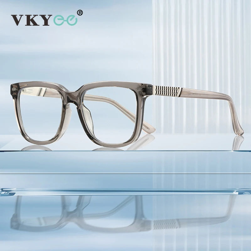 VICKY Retro Geometric Square Design Anti-blue Light Reading Glasses