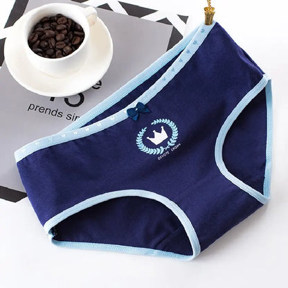 3Pcs Cotton Seamless Panties