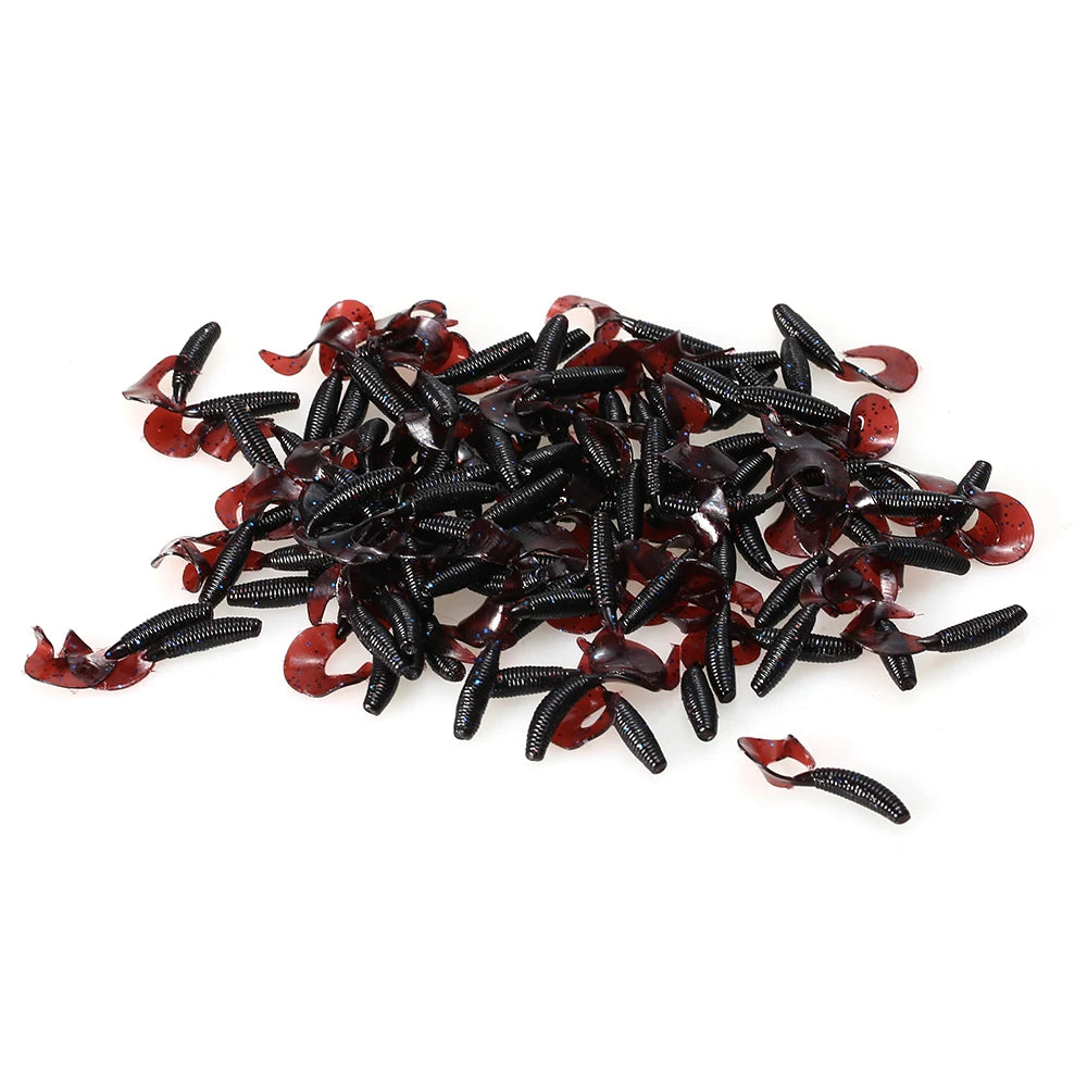 100pcs Artificial Wobblers Silicone Bait