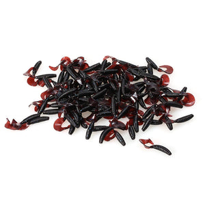 100pcs Artificial Wobblers Silicone Bait