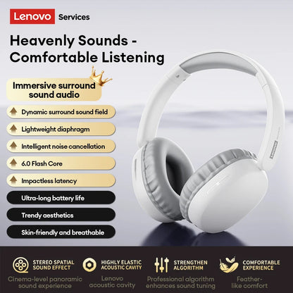 Lenovo LS106 Over-ear Wireless Headphones