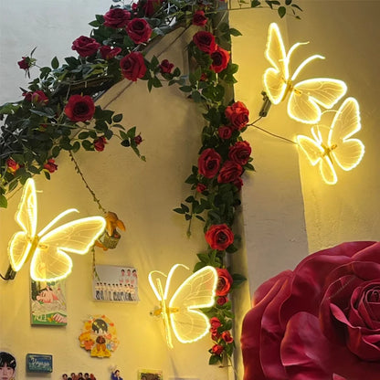 LED Simulation Butterfly Holiday Lights