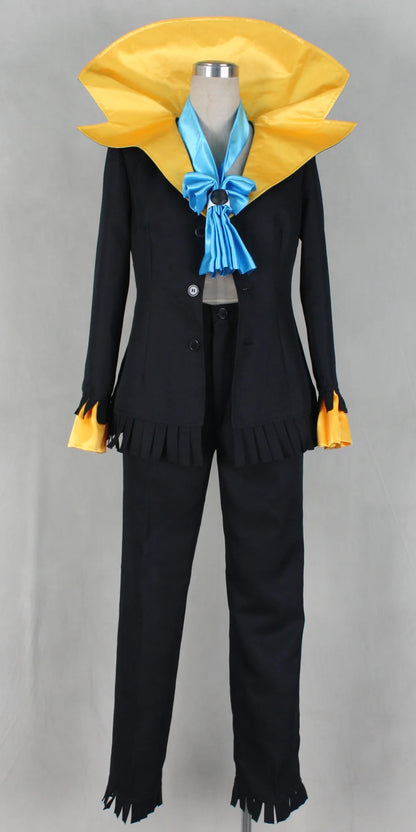 Anime One Piece Brook Cosplay Costume Set