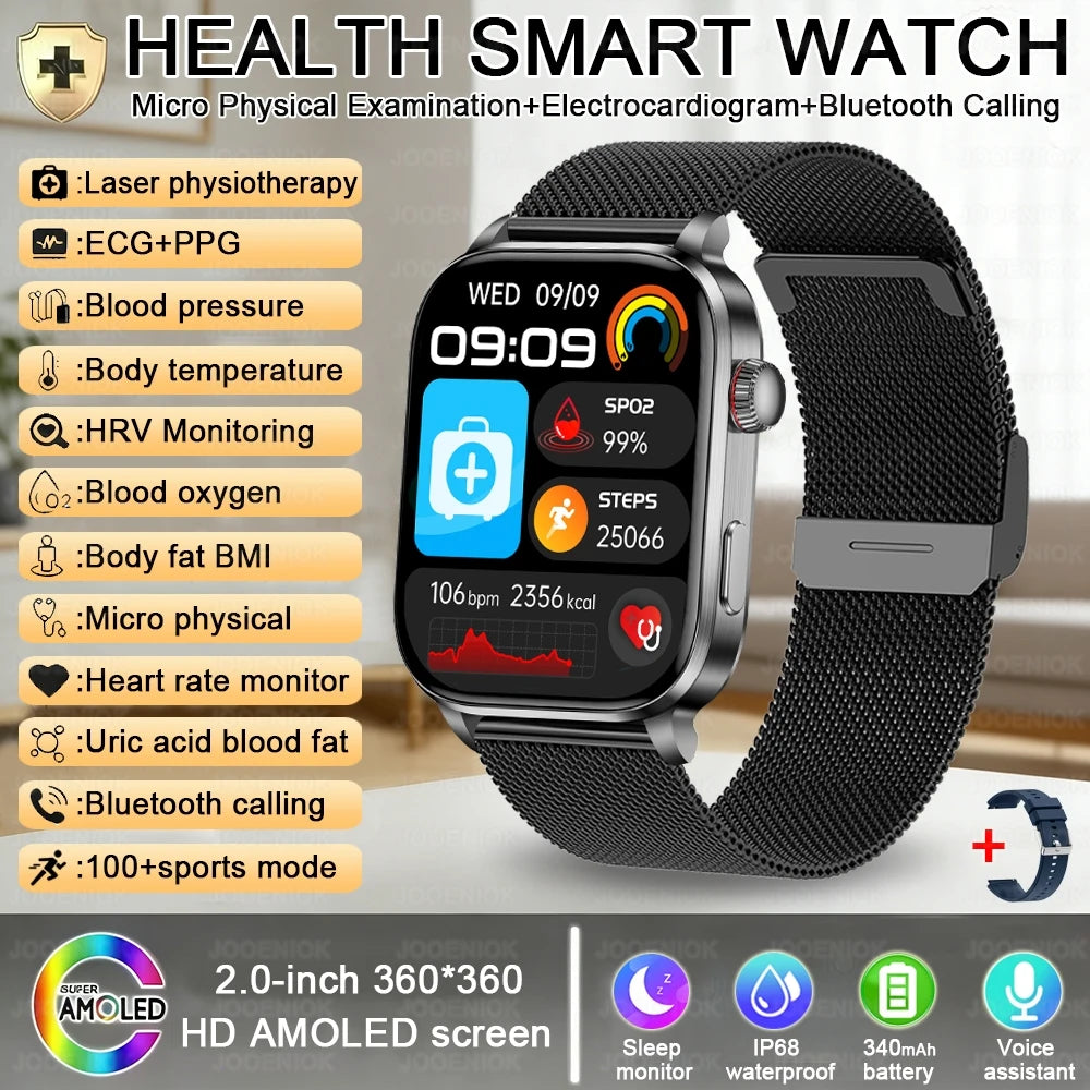 Dual Laser Therapy Smart Watch