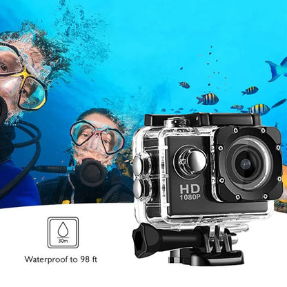 4K Ultra HD 3MP 900mAh Underwater Waterproof Action Camera