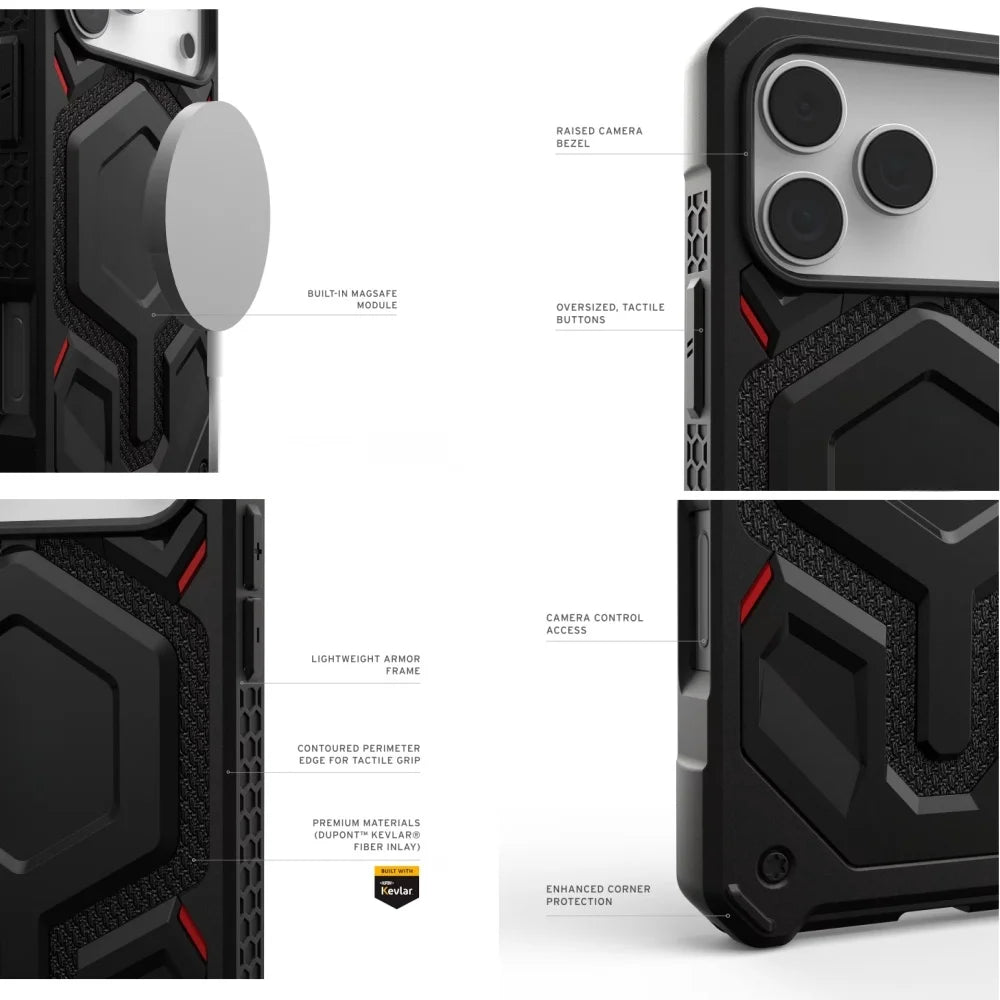 Heavy Armor Shockproof Phone Case For iPhone