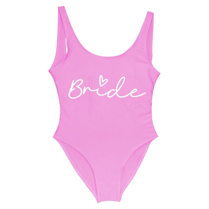 Team Bride One-Piece Swimsuit