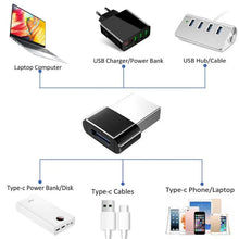 5pcs USB C to USB A Adapter Type C PD Charger Power Adapter for iPhone