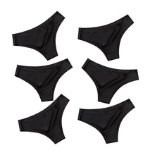 6Pcs Seamless Low Waist Ultra-thin Briefs