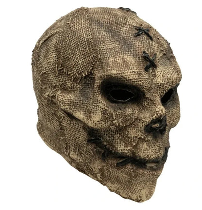 Scarecrow Skull Latex Mask - Horror Halloween Cosplay Mask