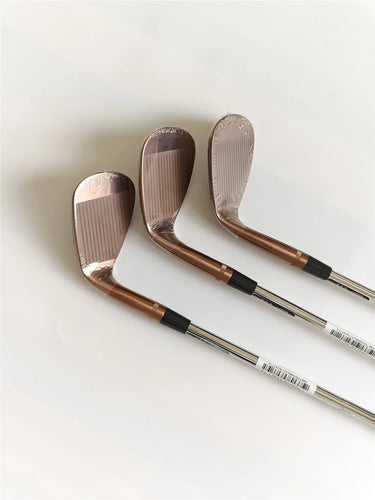 3PCS Bronze Golf Clubs Wedges with Headcovers