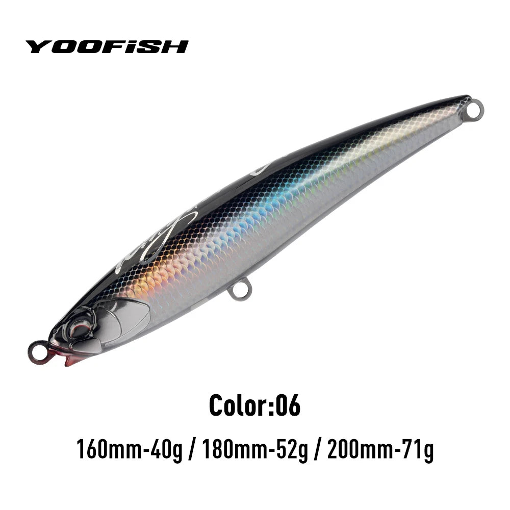 YOOFISH GT Floating Pencil Fishing Lures