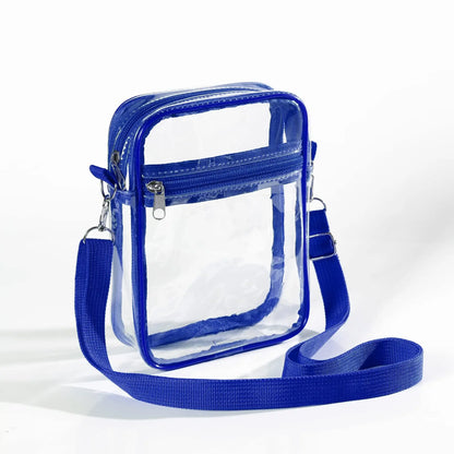 Clear Stadium Approved Shoulder Bag Bag With Front Pocket