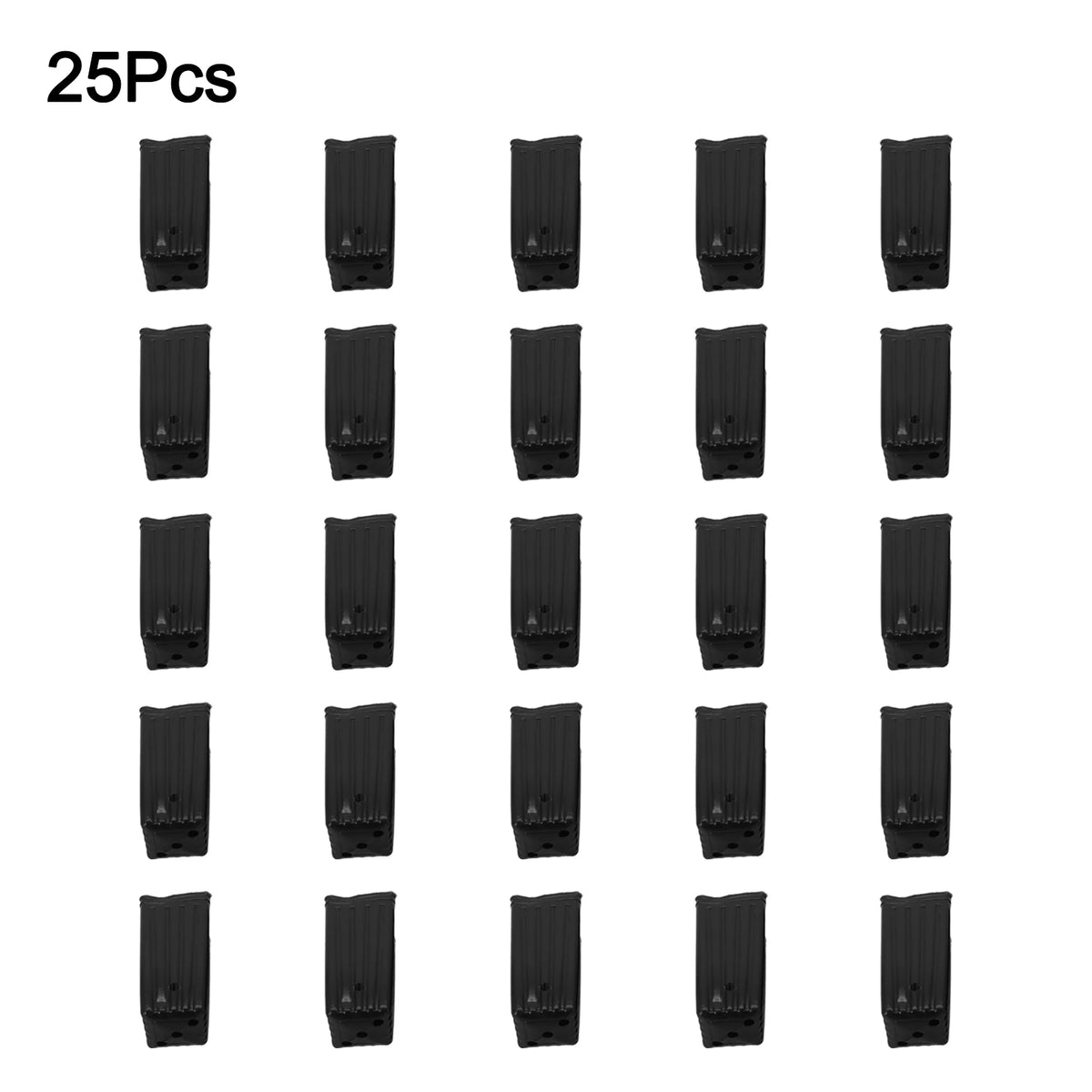 Plastic Deep Nursery Tree Pots (7-8 Inch Garden Containers)