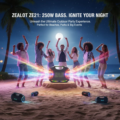 Zealot ZE21 400W Portable Waterproof Bluetooth Party Speaker