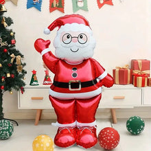 Extra large Standing Foil Balloon Santa Claus