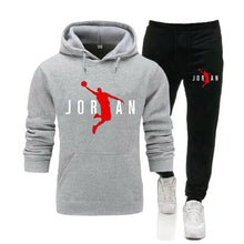 Fashionable Hooded Pullover + Jogging Pants Set