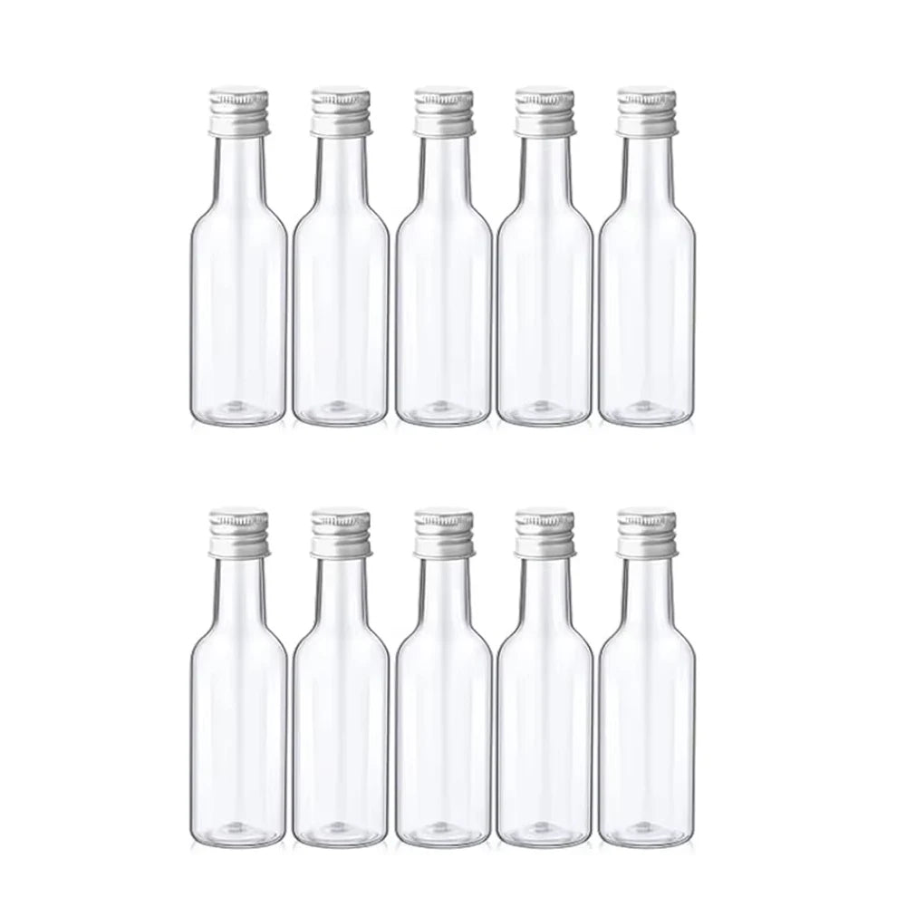 10Pcs 50ML Mini Liquor Bottles